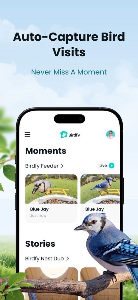 Birdfy app screenshot 1