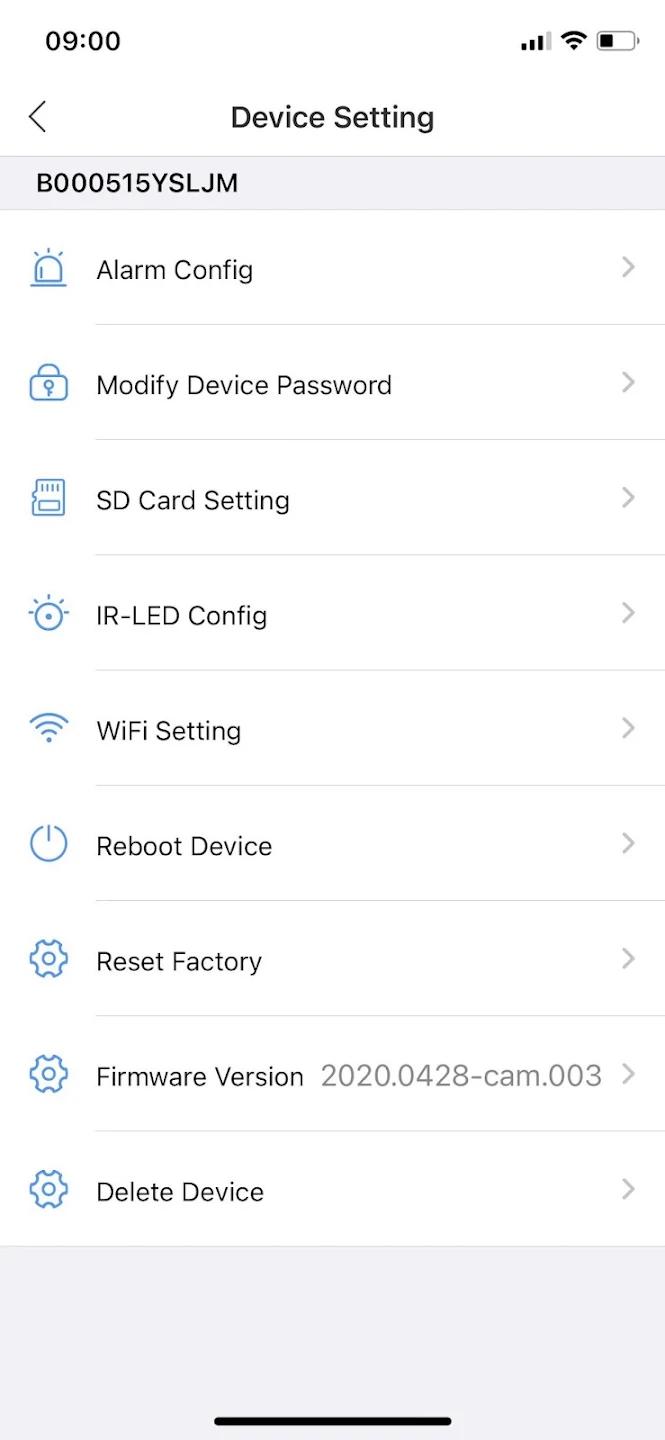 tcam app screenshot 3 — IP camera live monitoring interface