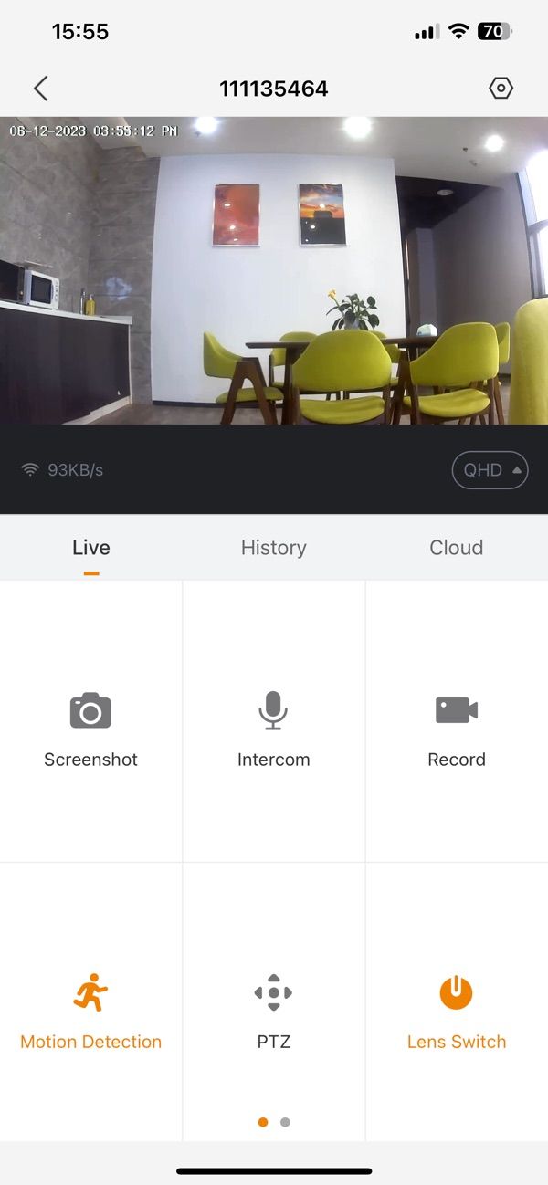 Topcony Cam App Screenshot 1
