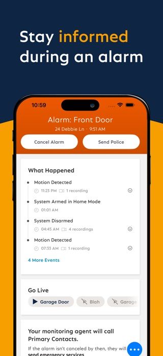 SimpliSafe Home Security app screenshot 3