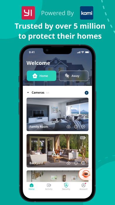 YI Home app screenshot 1