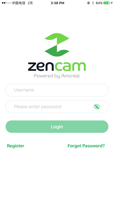 Zencam Security app screenshot 1