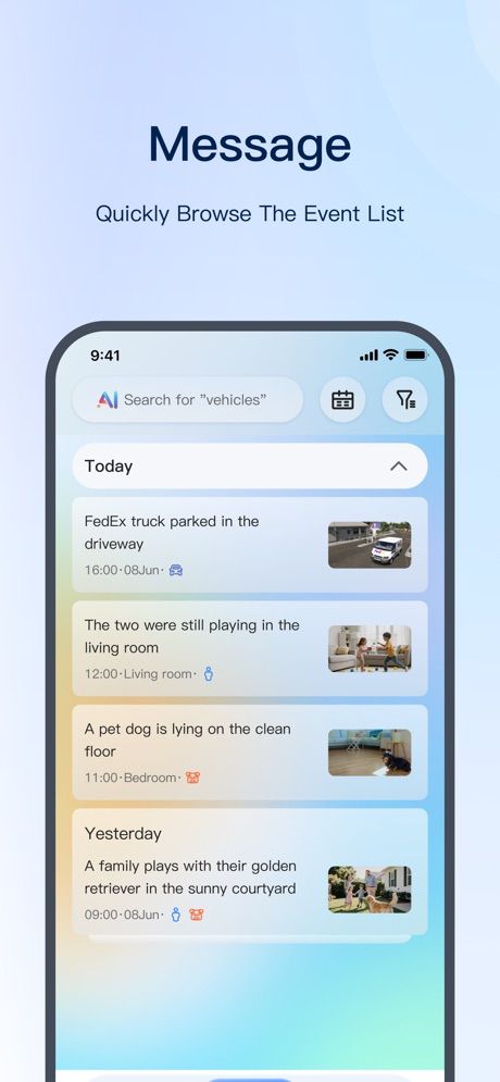 eHome Link App Screenshot 2