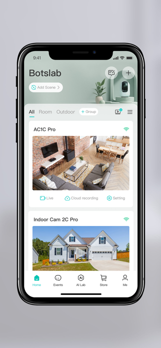 Botslab app screenshot 1