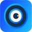 minicam app logo — Free Wi-Fi surveillance camera companion app for real-time live video monitoring
