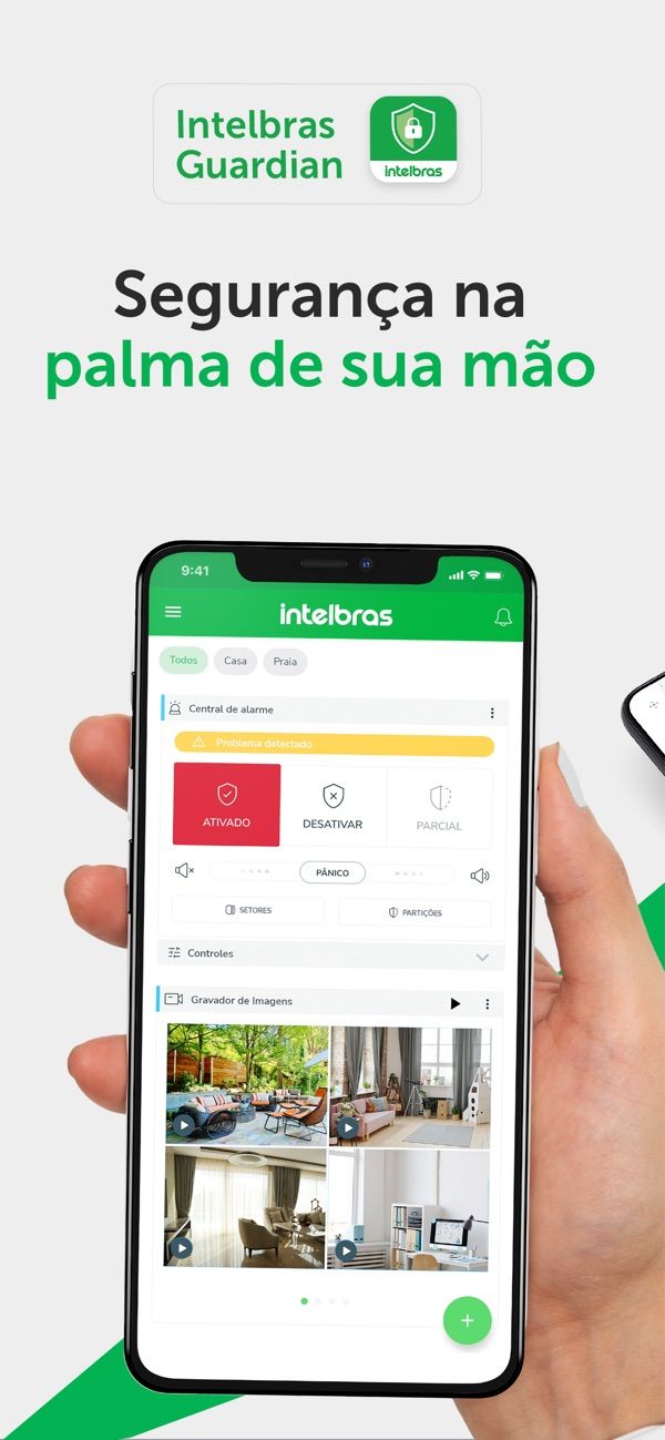 Intelbras Guardian app screenshot 1
