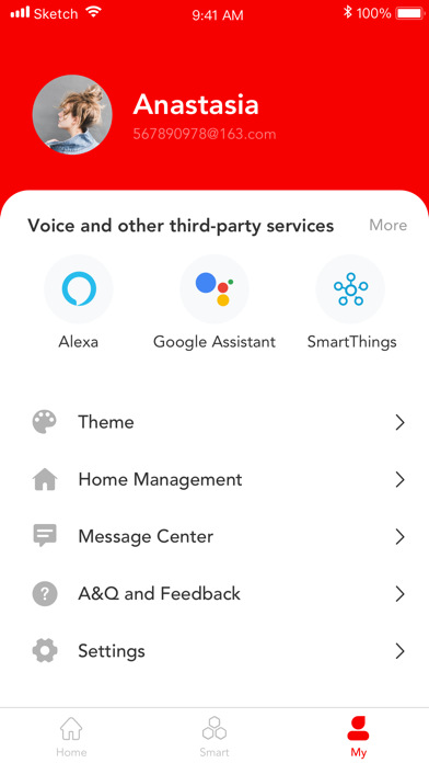 390Eyes app screenshot 3 — smart security camera remote monitoring