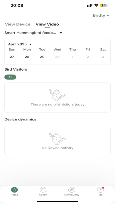 Birdty app screenshot 3