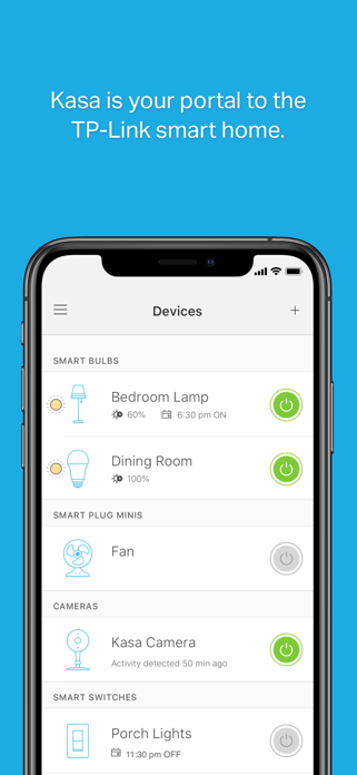 Kasa Smart app screenshot 1