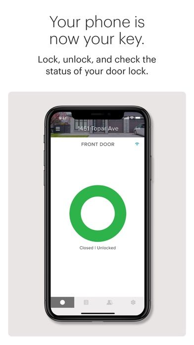 August Home app screenshot 2