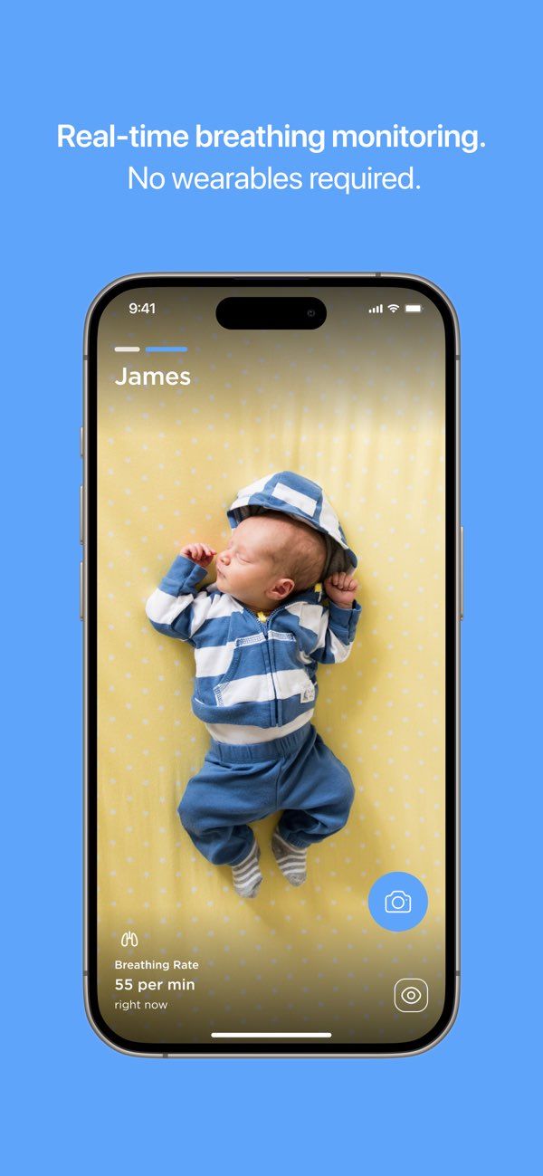 InstaBaby Smart Baby Monitor — App Screenshot 1