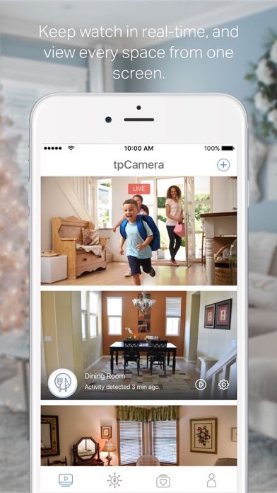 TP-LINK tpCamera app screenshot 1
