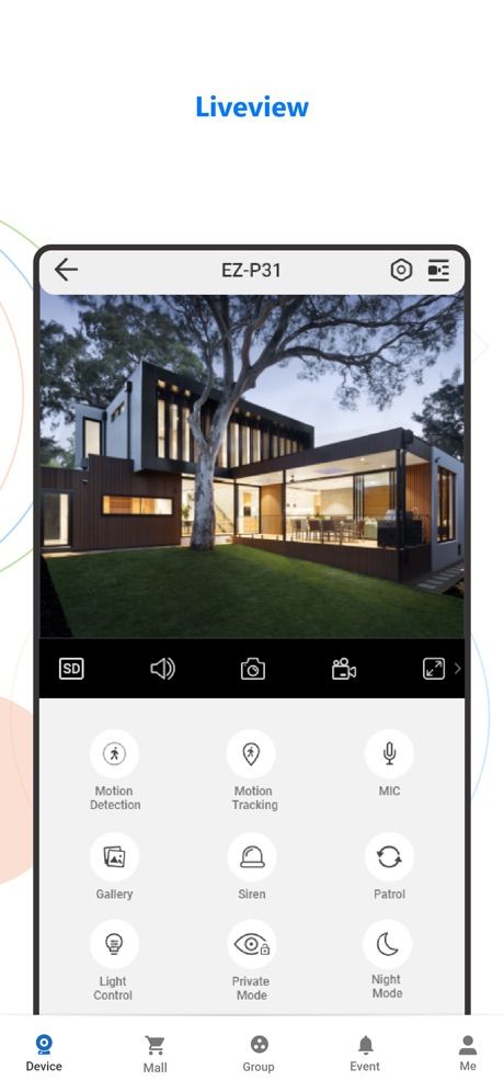 ezyLiv app screenshot 2