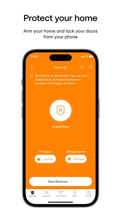 Vivint app screenshot 1