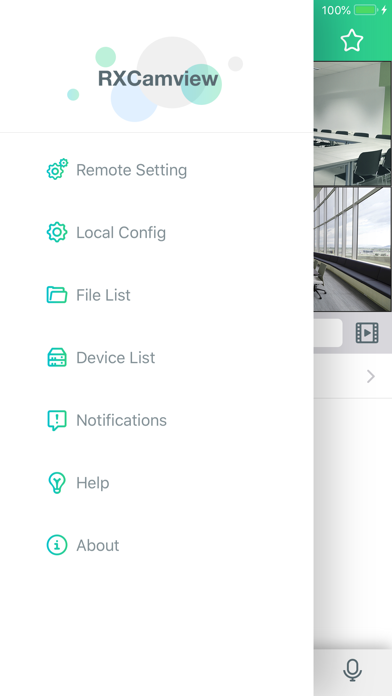 RXCamView App Screenshot 1