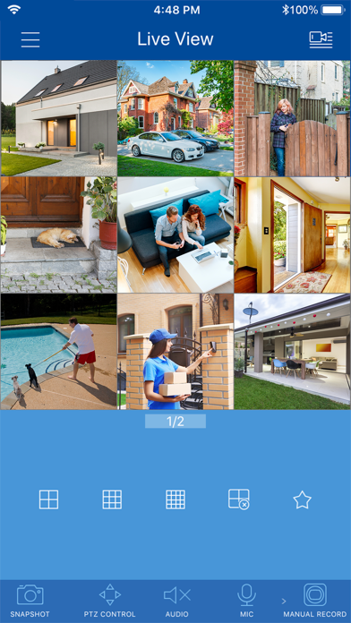 Lorex Cloud app screenshot 2 — remote security camera monitoring