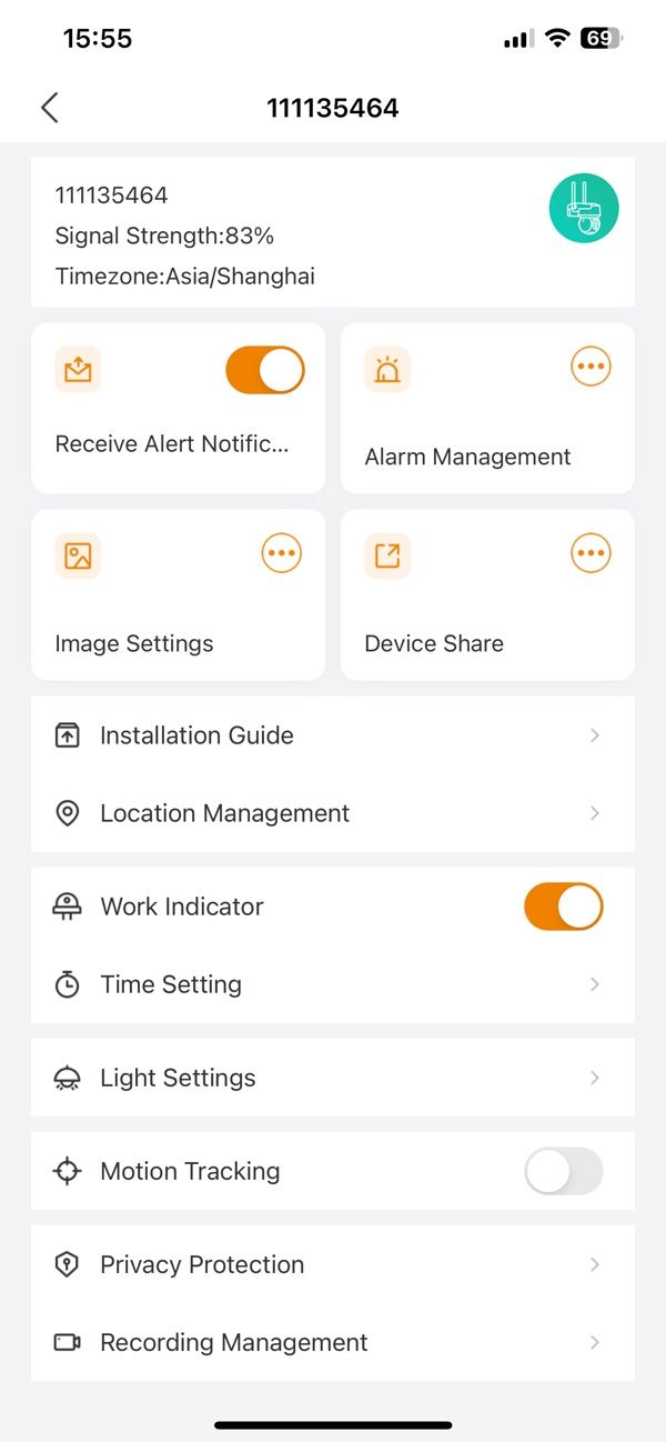 Topcony Cam App Screenshot 3