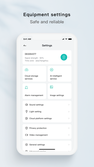 Meari app screenshot 2