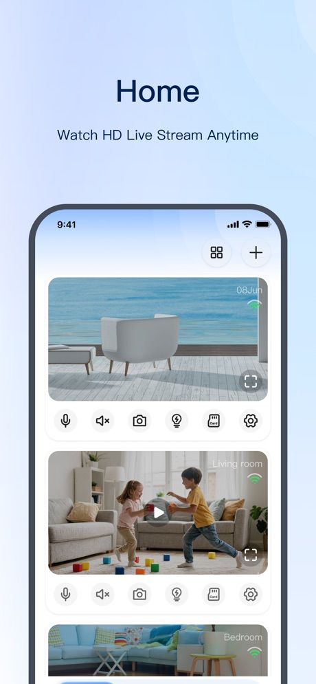 eHome Link App Screenshot 1