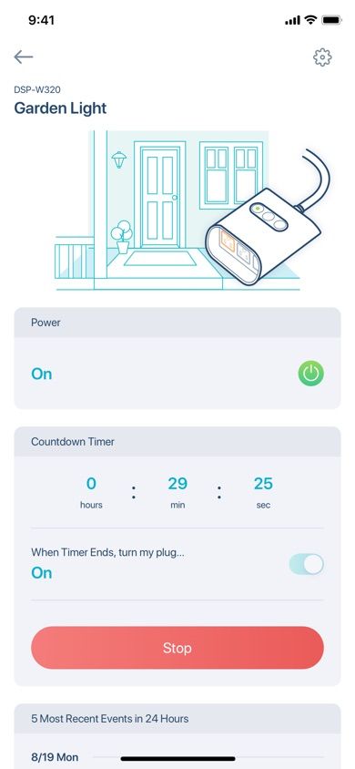 mydlink app screenshot 3