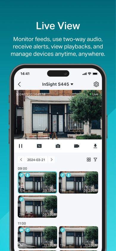 TP-Link VIGI app screenshot 1