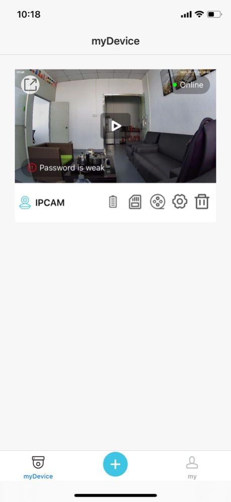 Bluecam Cloud app screenshot 2