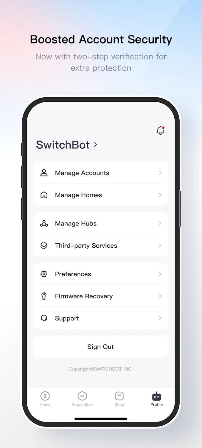 SwitchBot screenshot 3