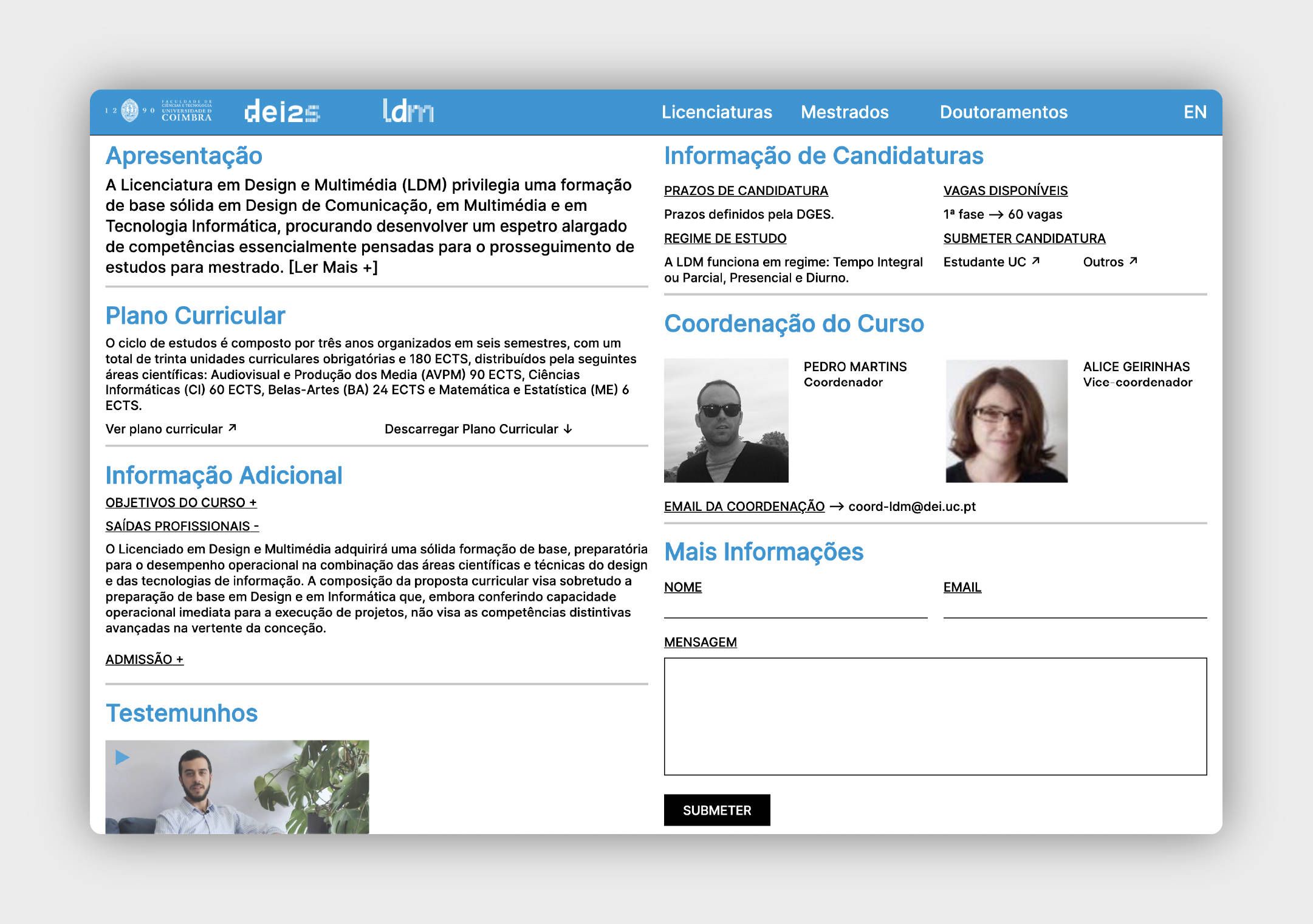 Landing Pages DEI-UC Image 1