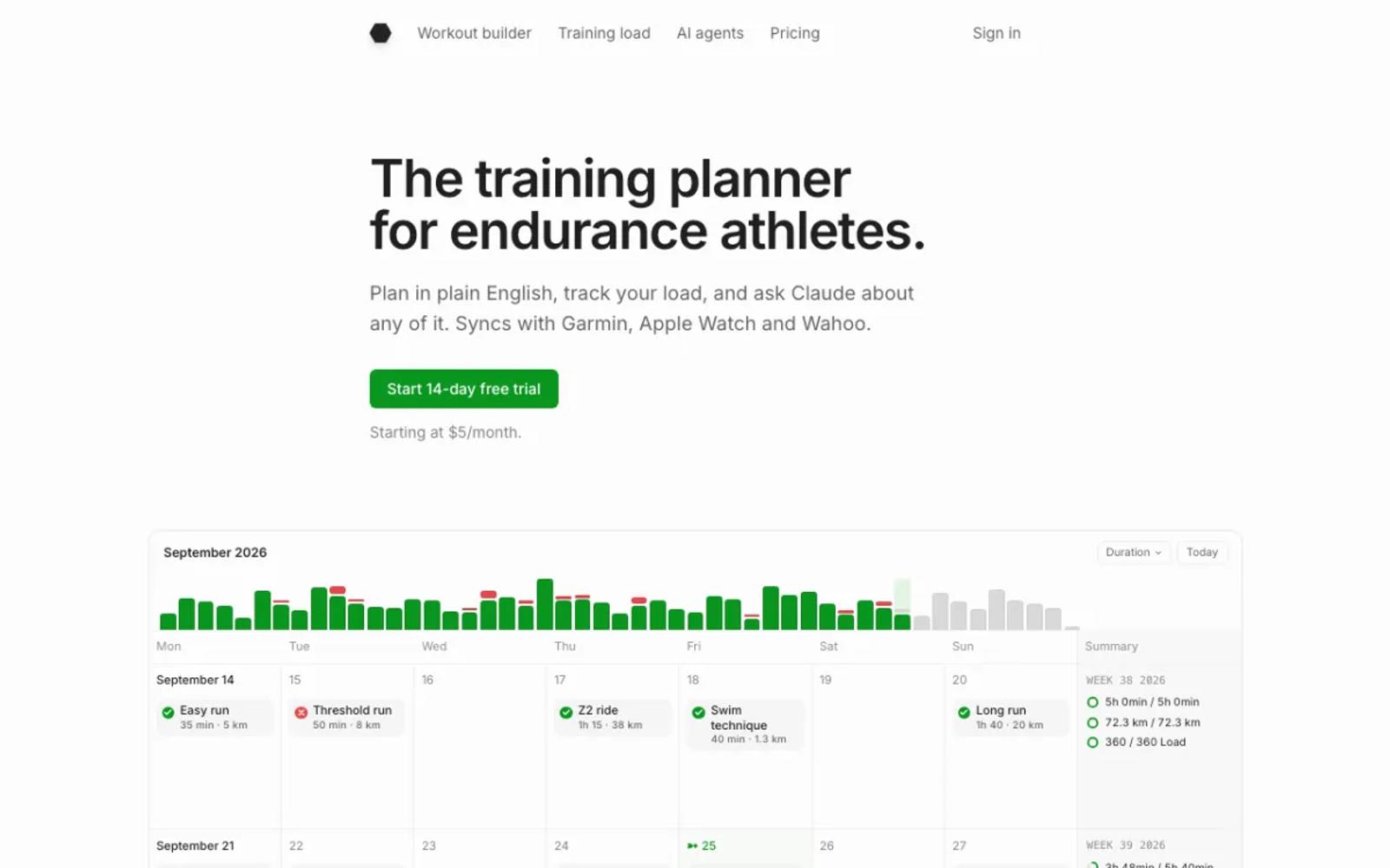 The Shape home page.