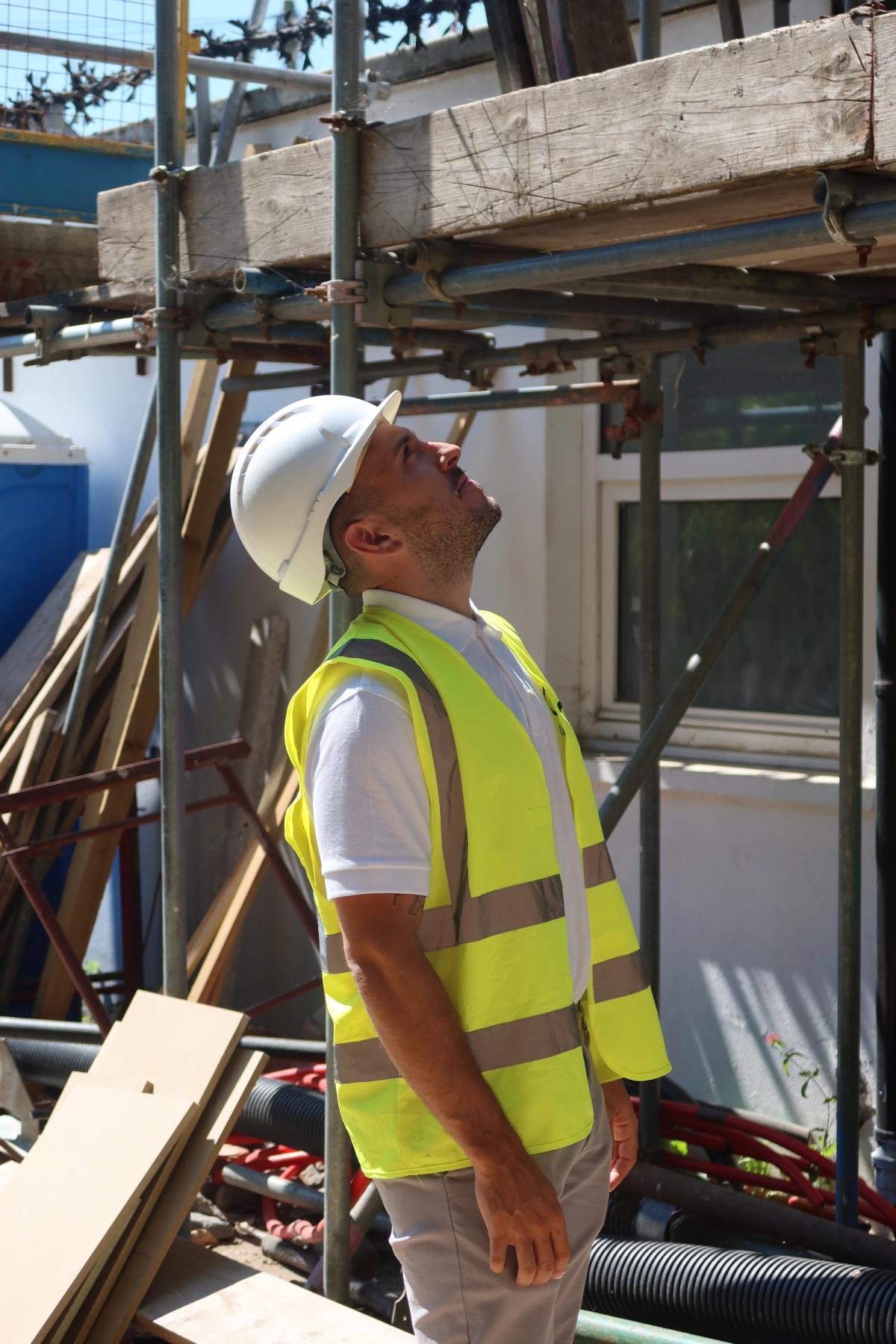 Kurtis on site