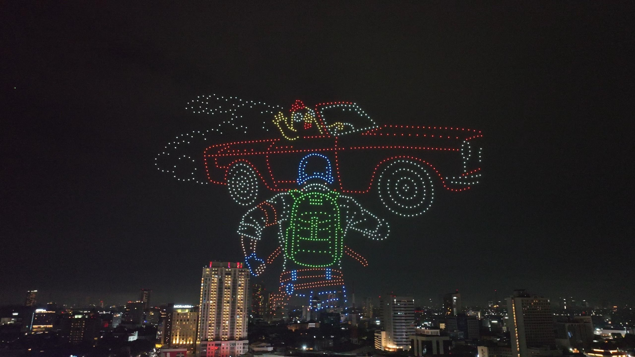 PUBG Mobile 8th Anniversary MURI Record Show 1500 Drones - frame 3