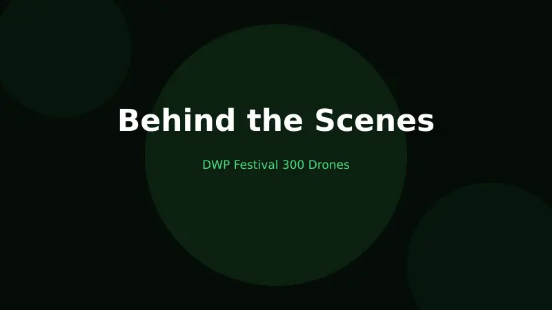 Behind the Scenes DWP Festival 2024