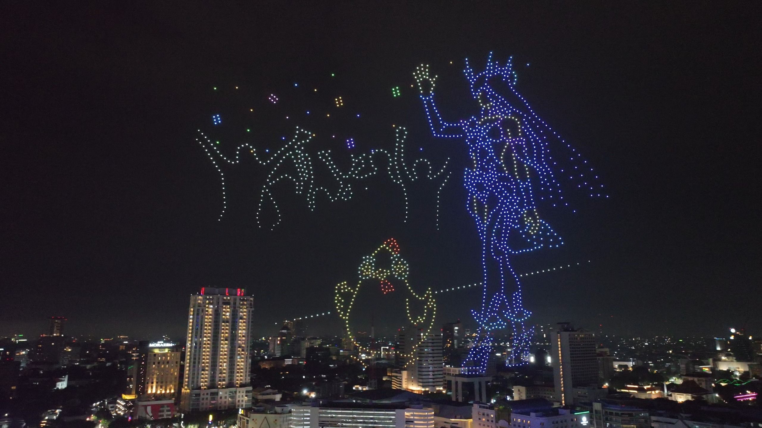 PUBG Mobile 8th Anniversary MURI Record Show 1500 Drones - frame 7