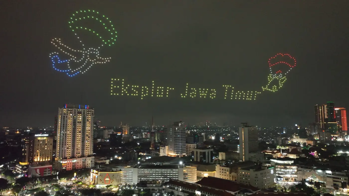 PUBG Mobile 8th Anniversary Opening Show 500 Drones - frame 5