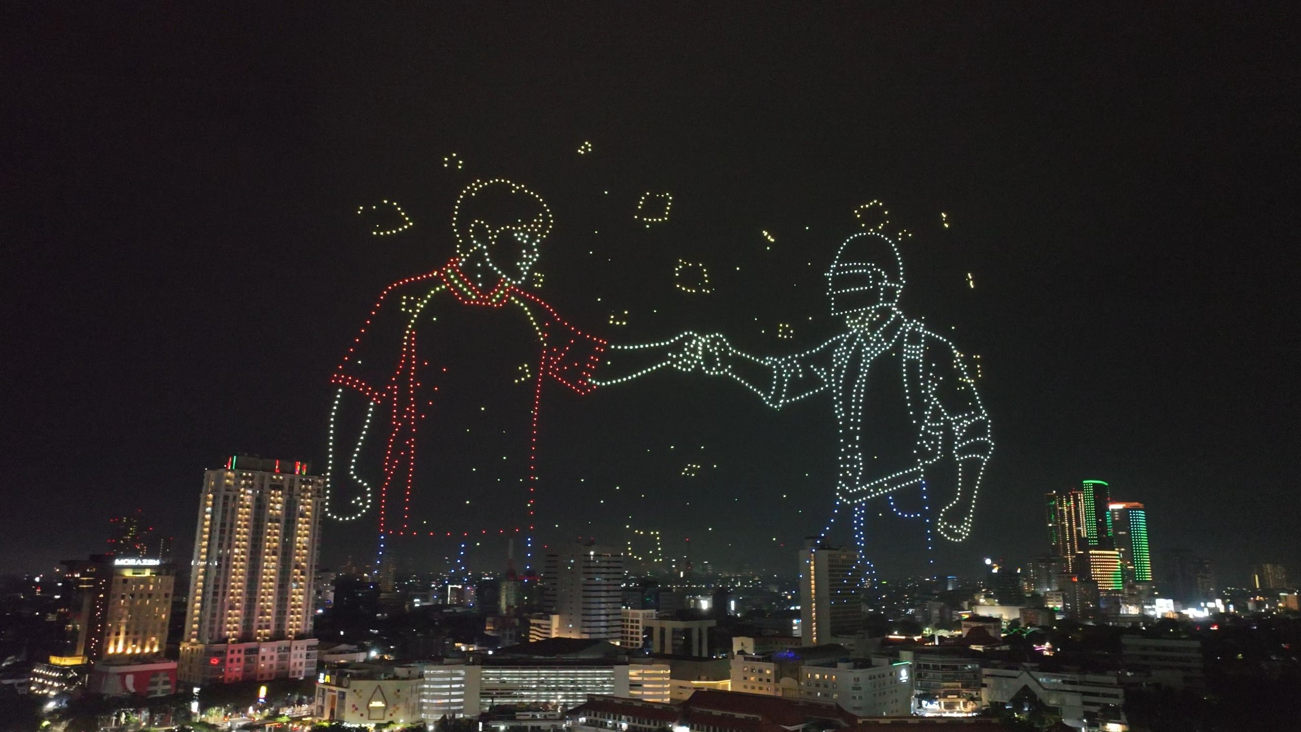 PUBG Mobile 8th Anniversary MURI Record Show 1500 Drones - frame 5