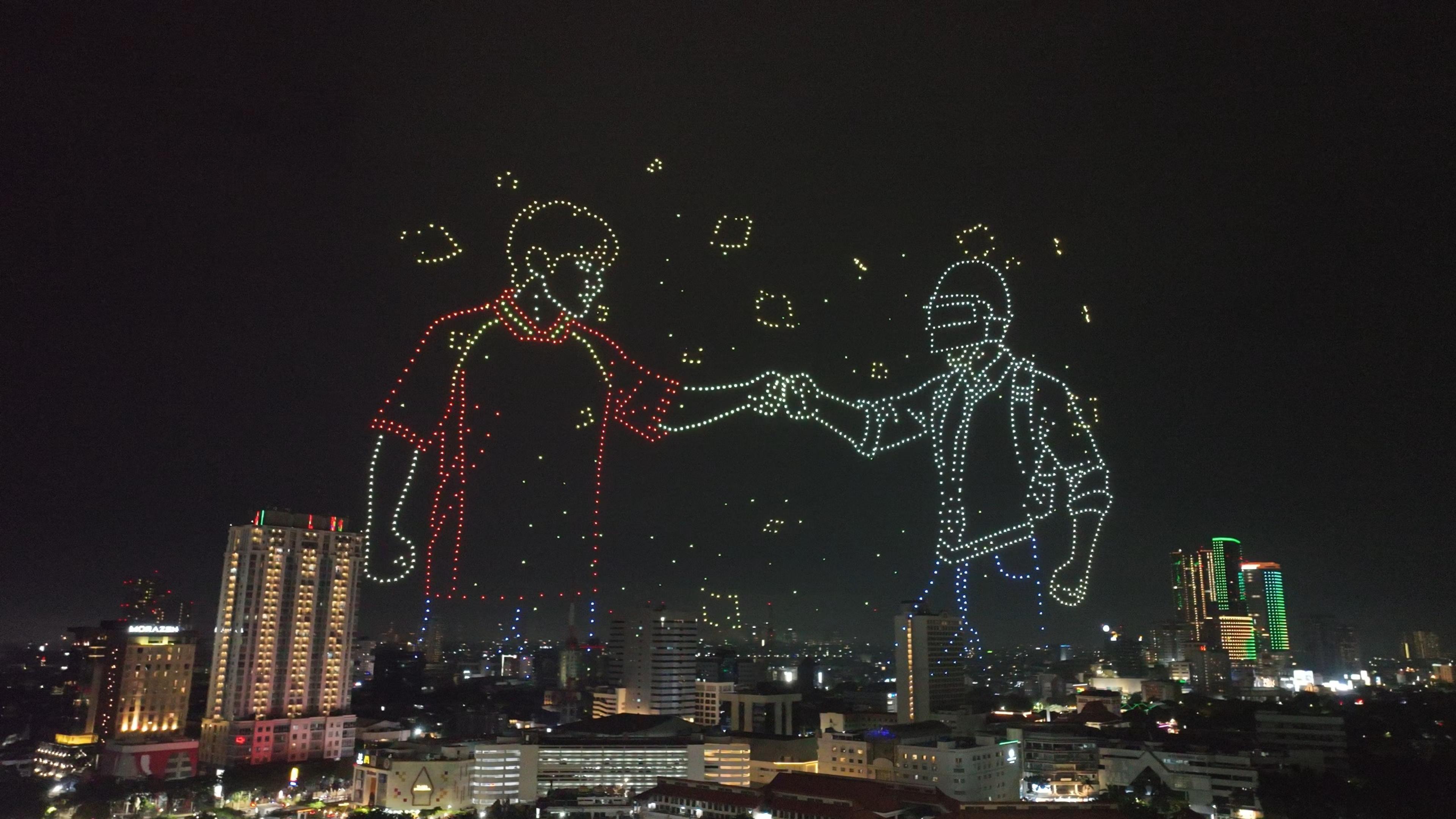 PUBG Mobile 8th Anniversary MURI Record Show 1500 Drones - frame 5