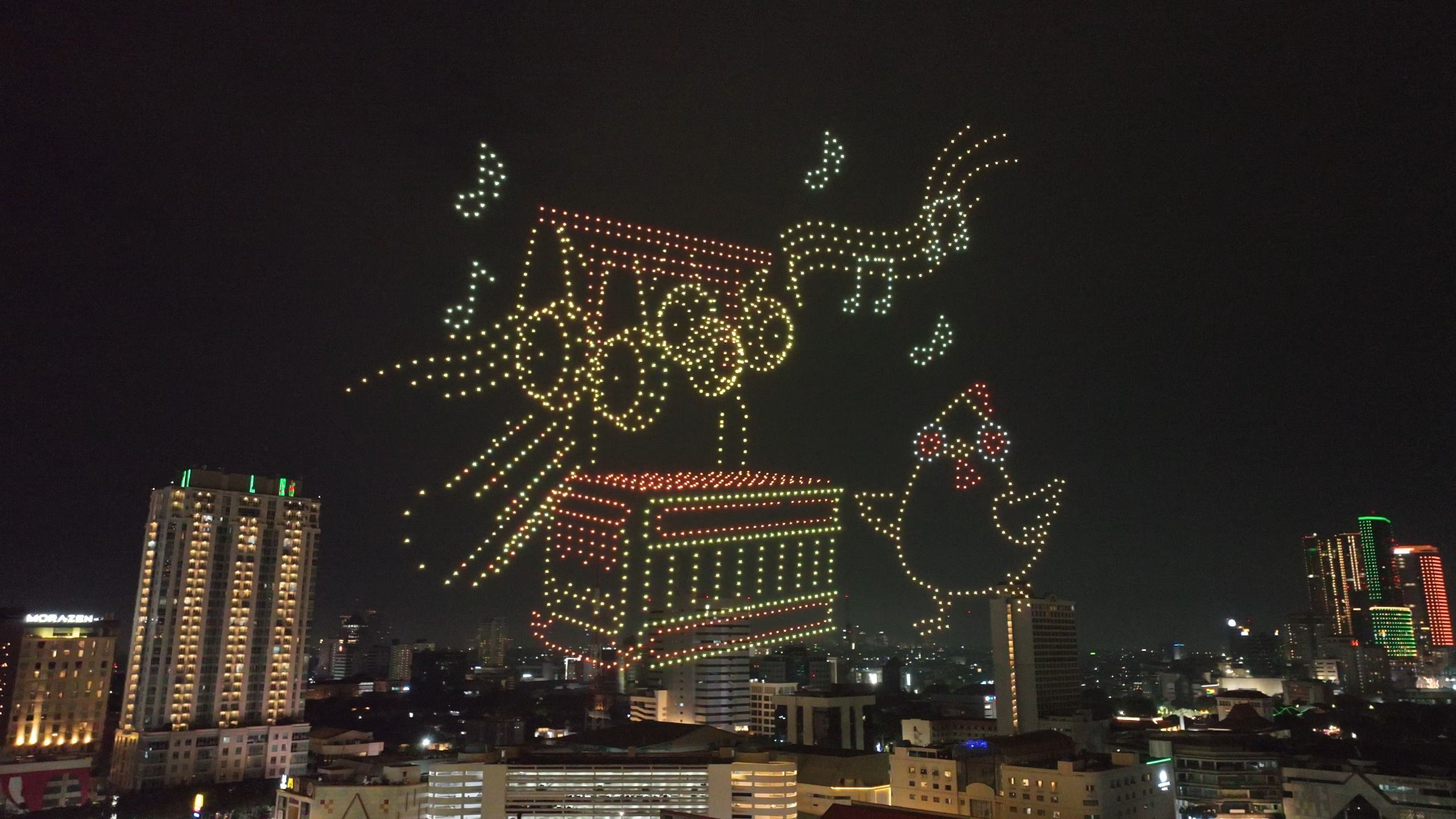 PUBG Mobile 8th Anniversary MURI Record Show 1500 Drones - frame 8