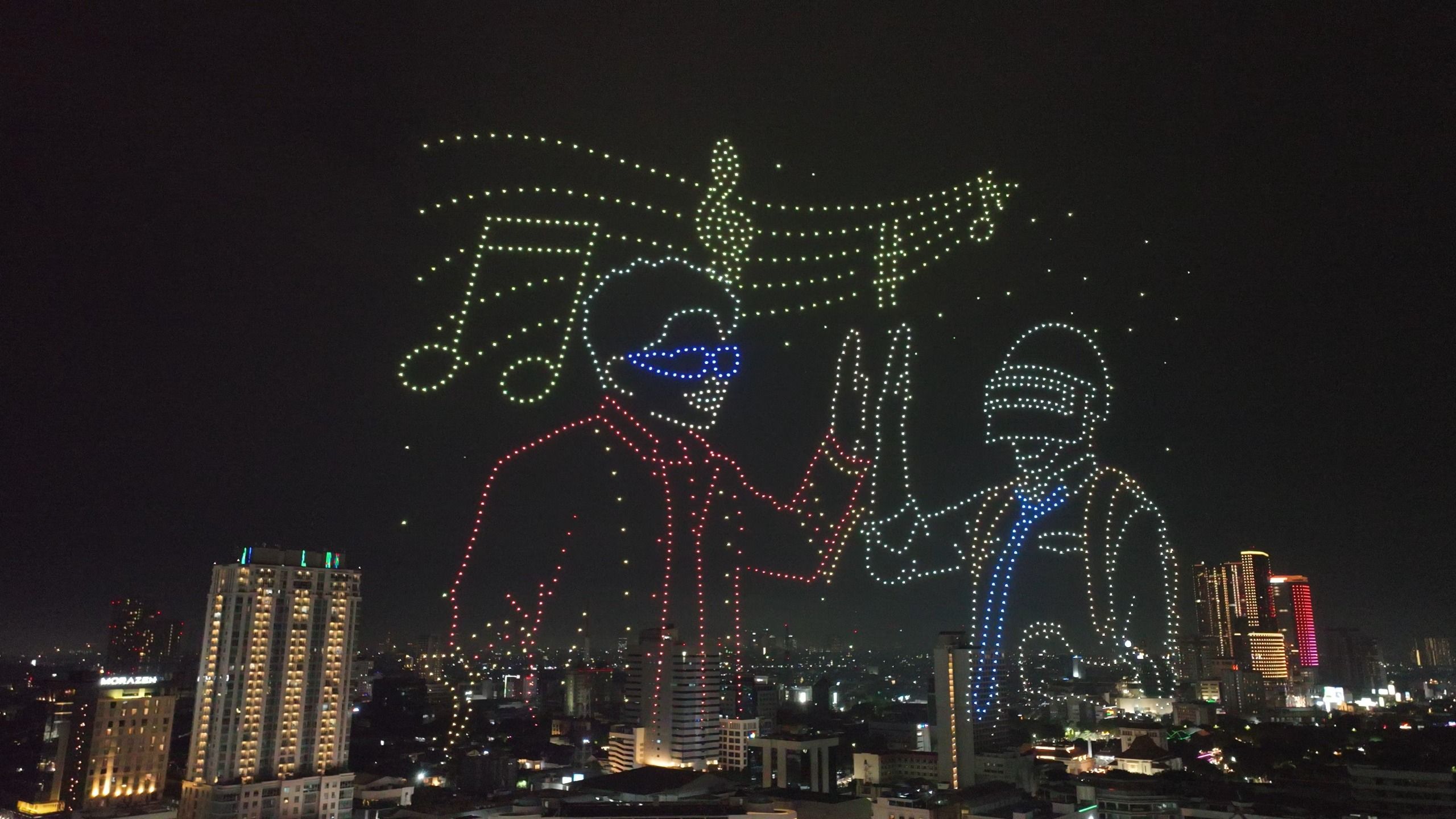 PUBG Mobile 8th Anniversary MURI Record Show 1500 Drones - frame 11