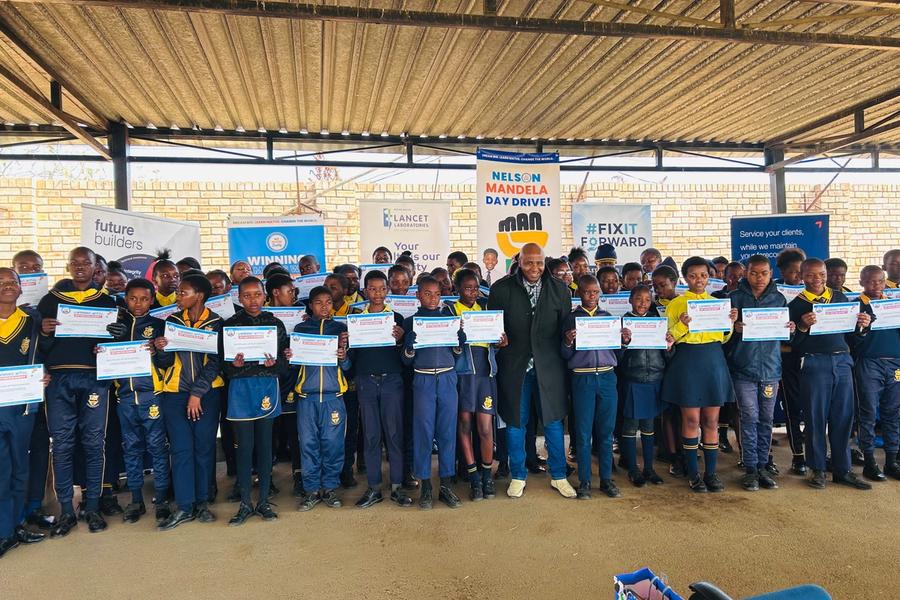 My Maths Buddy Brings Hope, Opportunity and the Power of Partnership to Zandspruit Primary School