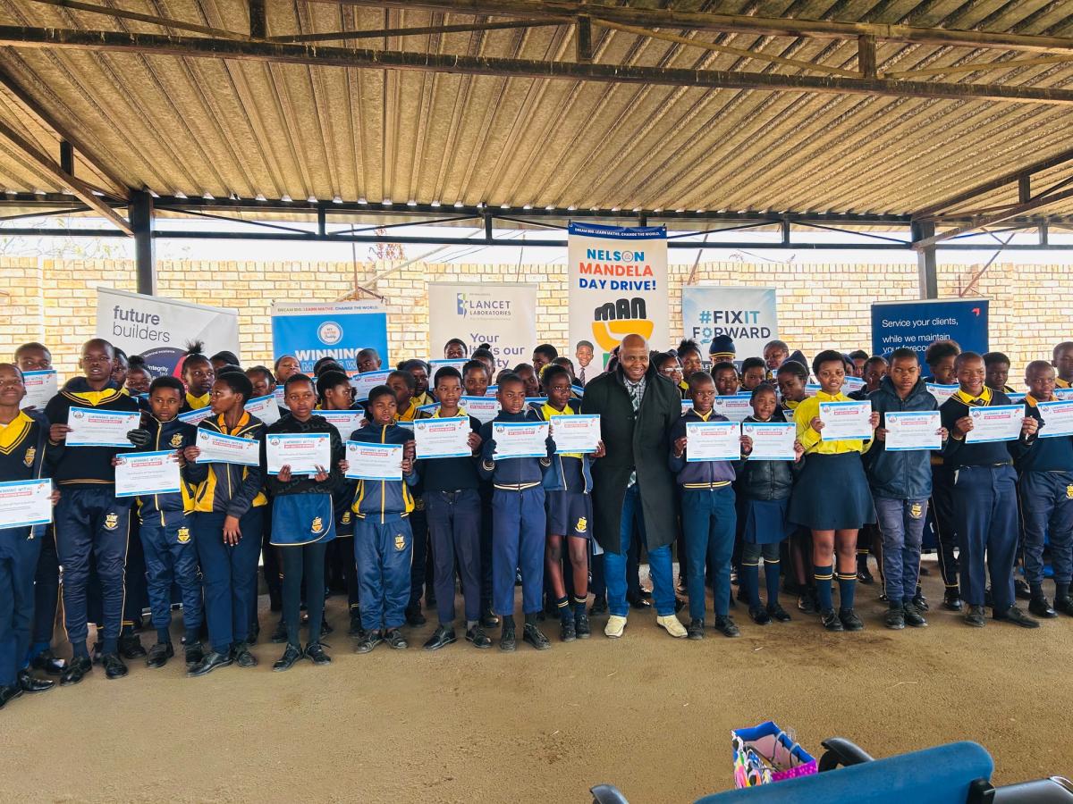 My Maths Buddy Brings Hope, Opportunity and the Power of Partnership to Zandspruit Primary School