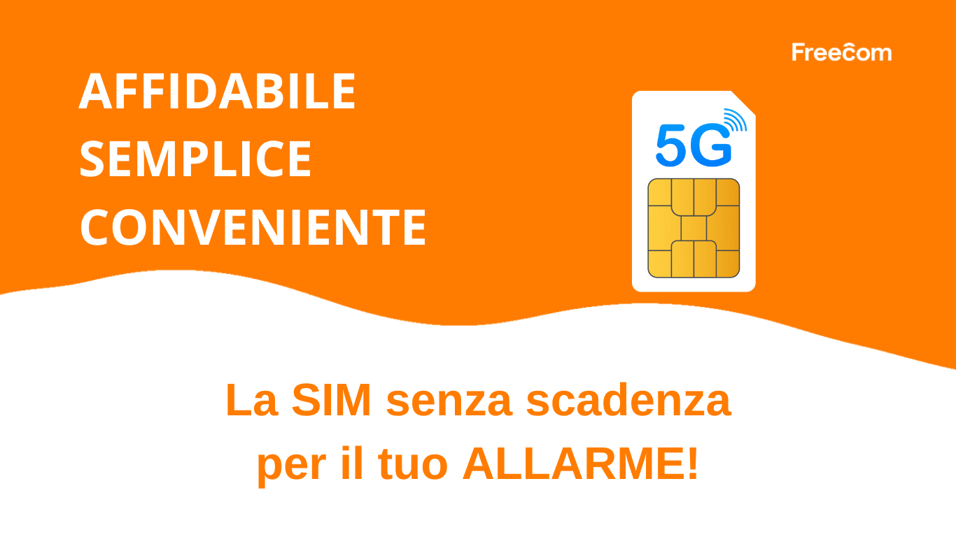 Perché Scegliere una SIM Senza Scadenza per il Tuo Sistema d'Allarme