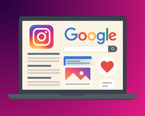 Instagram content in Google Search