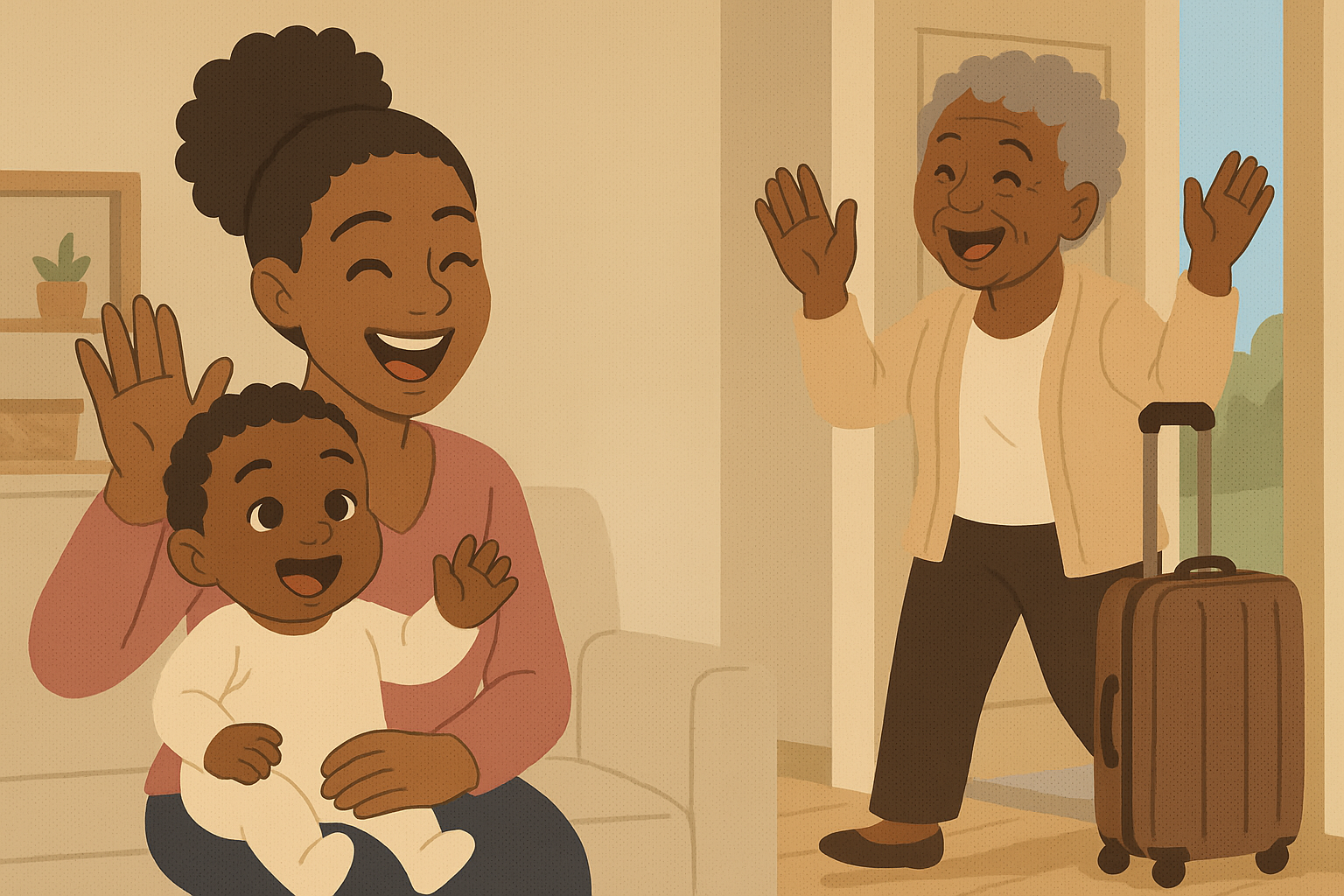 Happy family
