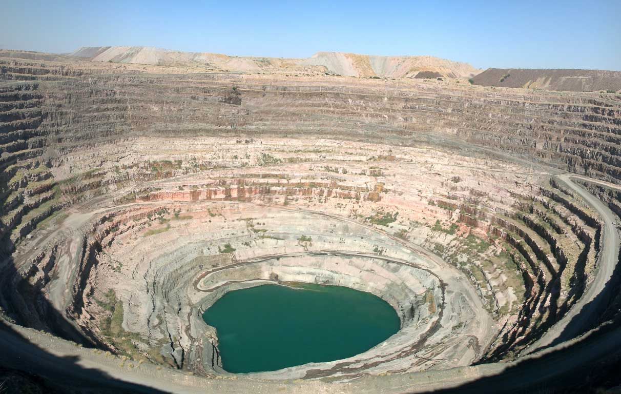 Letlhakane Diamond Mine in Botswana