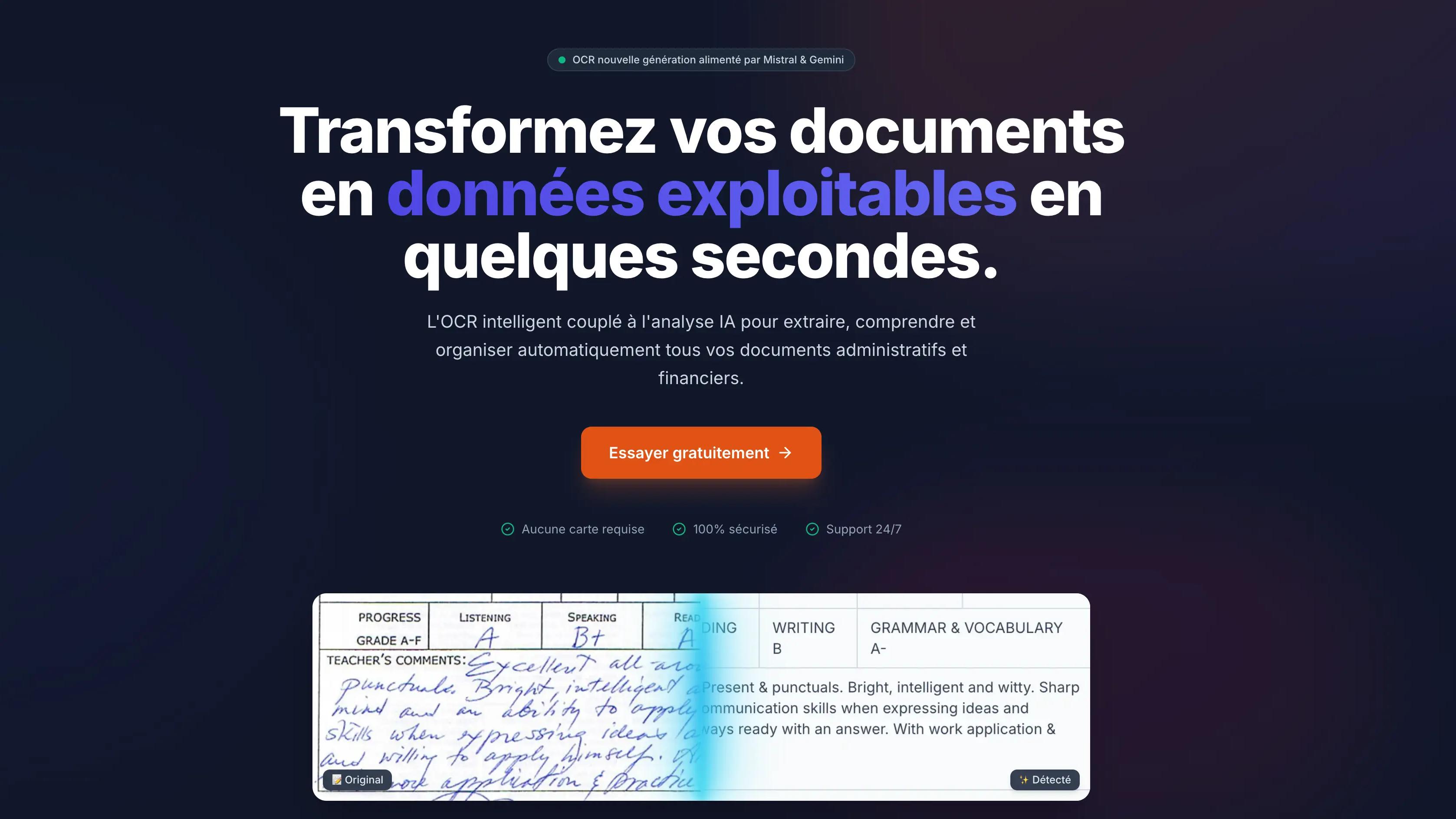 Docral : Transformez vos documents en données exploitables avec l'IA française