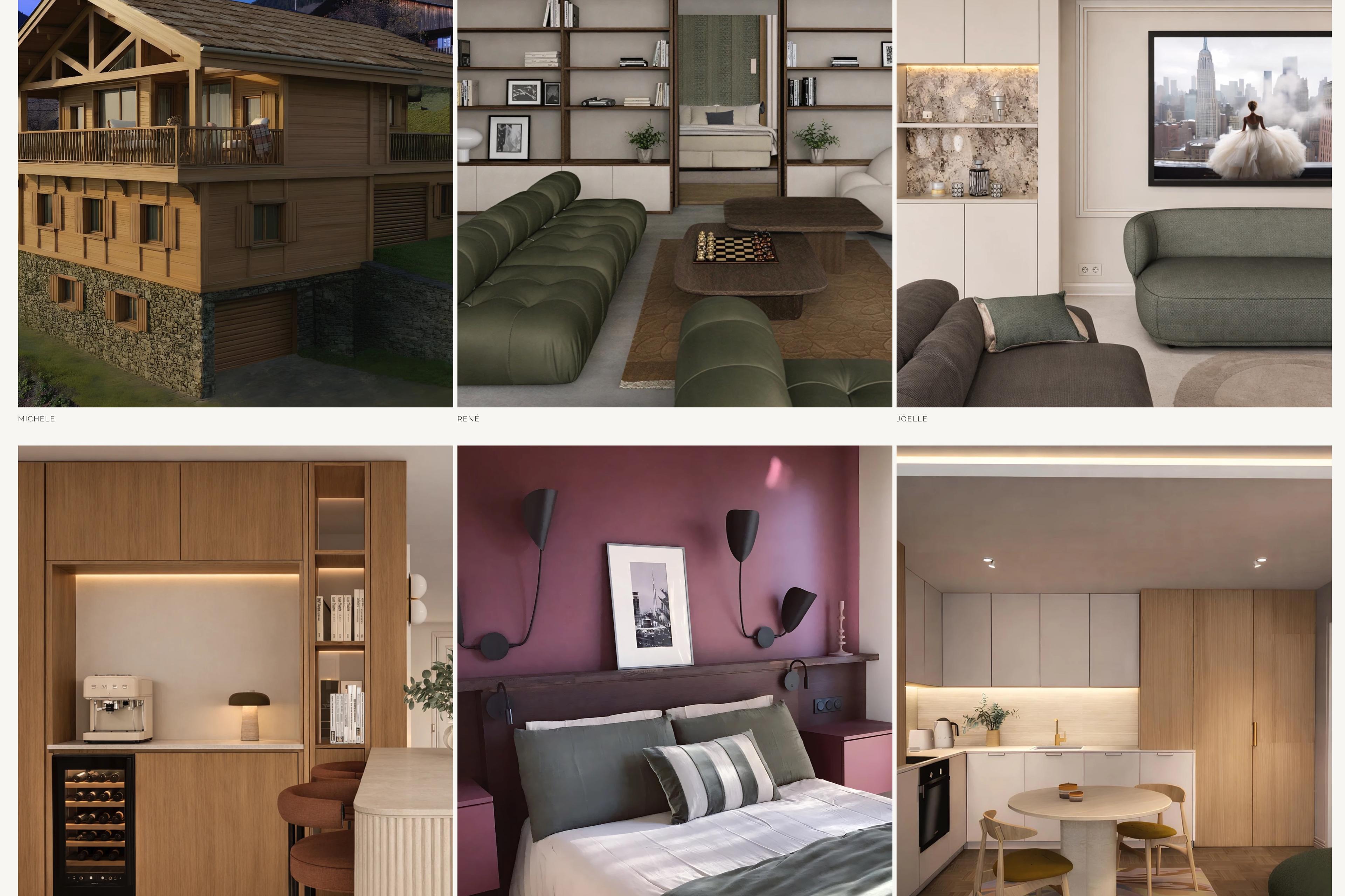 PG Archi Design — Site portfolio pour architecte d'intérieur - Image 2