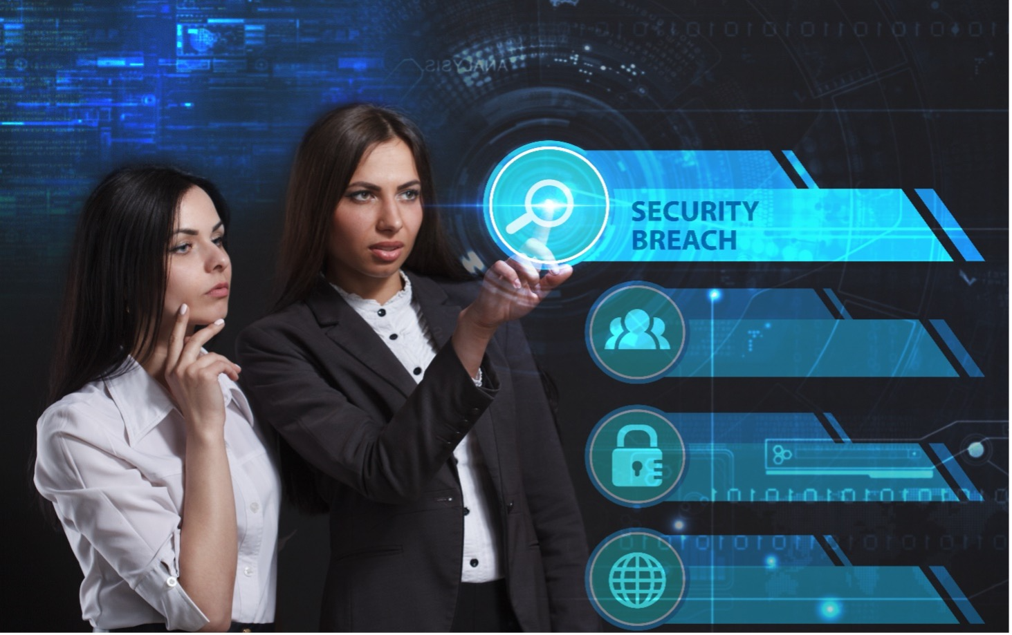 Illustrative cybersecurity and technology photograph