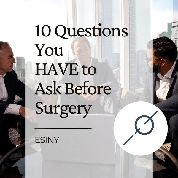 10 Questions You HAVE to ask about Endoscopic Spine Surgery