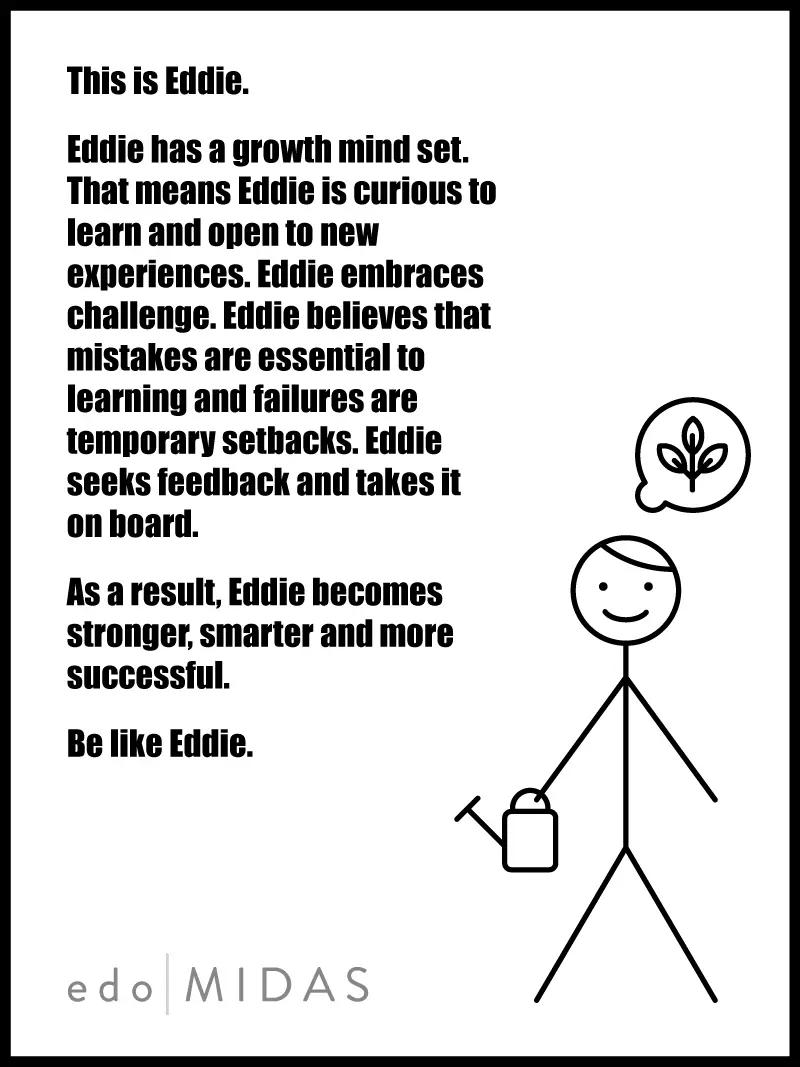 Growth Mindset - Be like Eddie