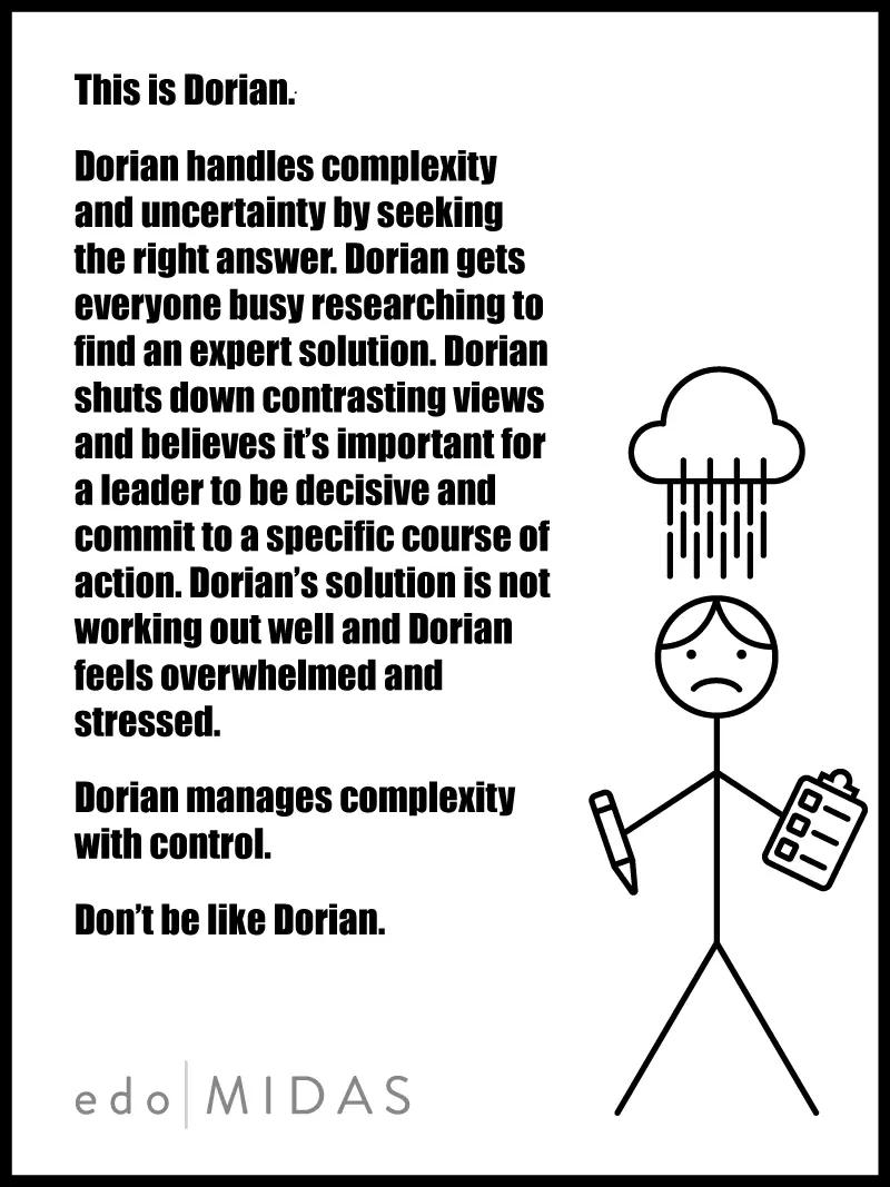 Leading Complexity - Don't be like Dorian